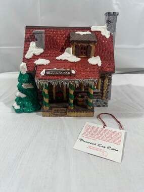 Department 56 Pinewood Log Cabin